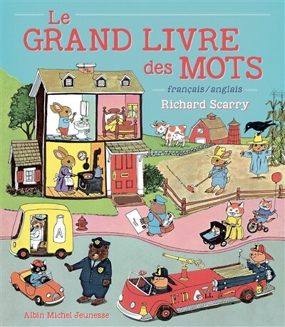 【メーカー再生品】 Le Richard By Book Français-anglais Mots: Des Livre Grand 絵本・児童書
