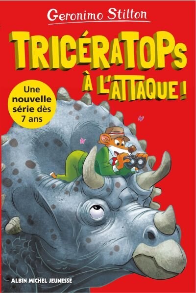 Front cover_Tricératops à l'attaque !
