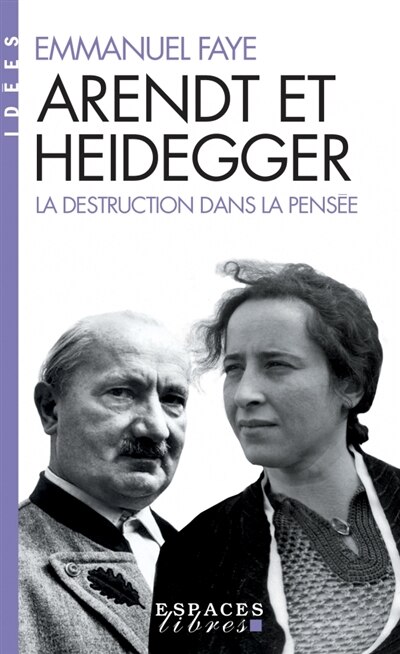 Front cover_Arendt et Heidegger