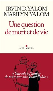 Front cover_Une question de mort et de vie