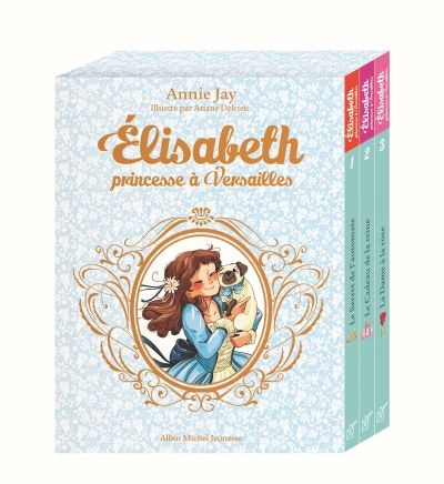 Couverture_Elisabeth, princesse à Versailles Coffret 3 volumes - édition 2021