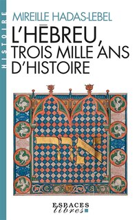 Couverture_L' hébreu, trois mille ans d'histoire