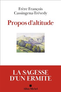 Front cover_Propos d'altitude