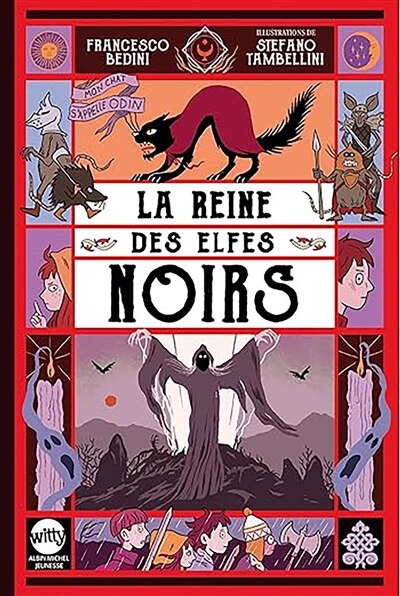 Couverture_MON CHAT S'APPELLE ODIN T02 LA REINE DES ELFES NOIRS