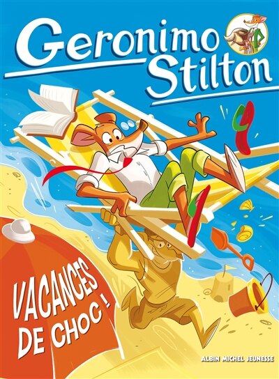 Couverture_GERONIMO STILTON & SPAGHETTO TOME 3 VACANCES DE CHOC! T03