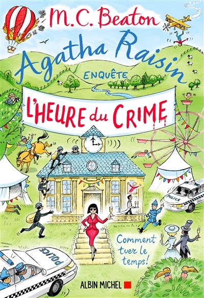 Couverture_AGATHA RAISIN ENQUETE T35 L'HEURE DU CRIME