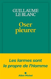 Front cover_Oser pleurer