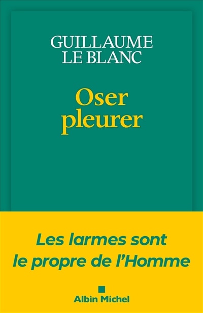 Front cover_Oser pleurer