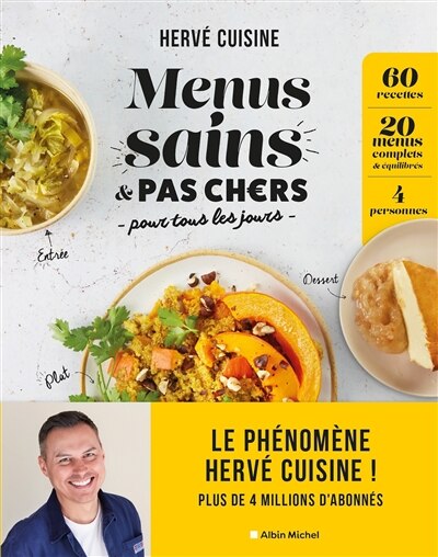 Front cover_Menus sains & pas chers pour tous les jours