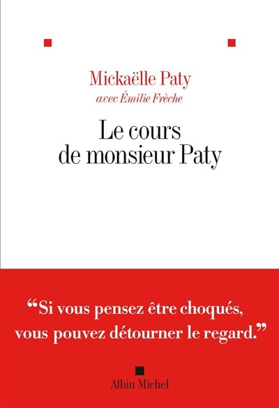 Front cover_Le cours de monsieur Paty