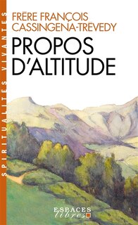 Couverture_Propos d'altitude