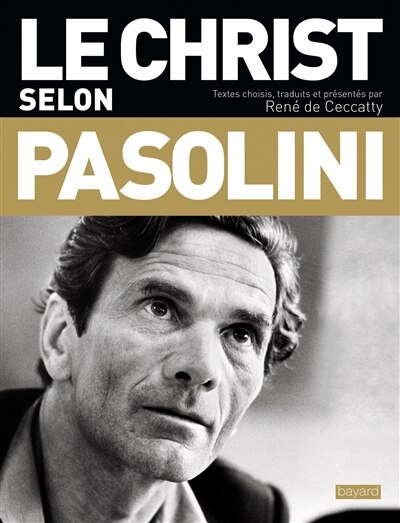 Front cover_Le Christ selon Pasolini : une anthologie