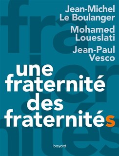 Front cover_Une fraternité, des fraternités