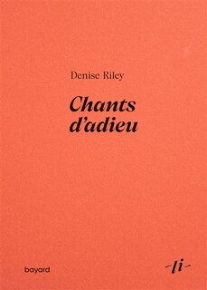 Front cover_Chants d'adieu