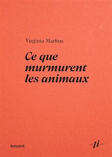 Front cover_Ce que murmurent les animaux