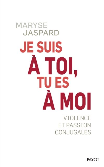 Front cover_Je suis à toi, tu es à moi
