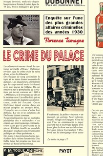Couverture_Le crime du Palace
