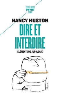 Front cover_Dire et interdire : éléments de jurologie