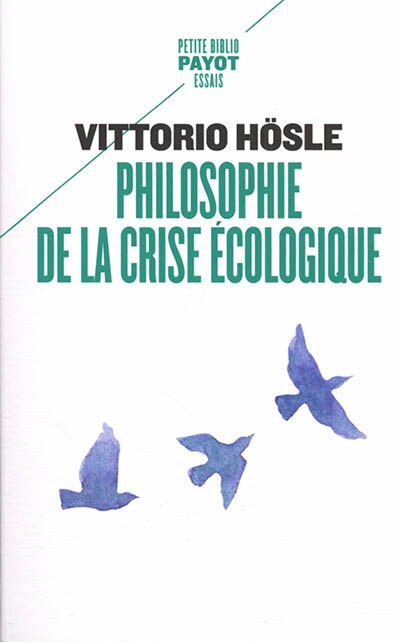 Front cover_Philosophie de la crise écologique
