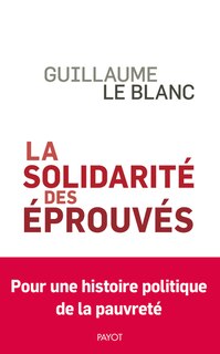 Front cover_La solidarité des éprouvés
