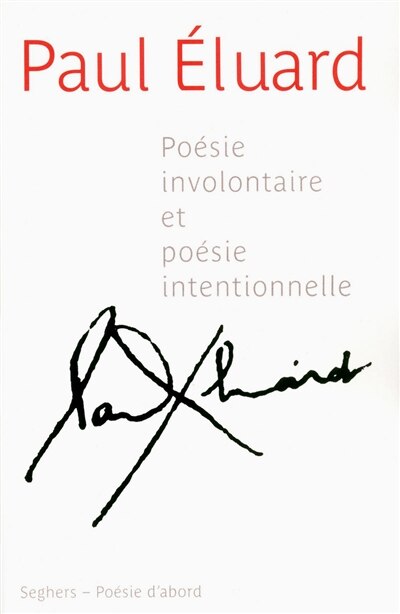 Front cover_POESIE INVOLONTAIRE ET POESIE INTENTIONNELLE - NE
