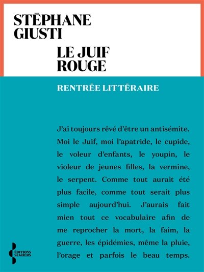Front cover_Le Juif rouge