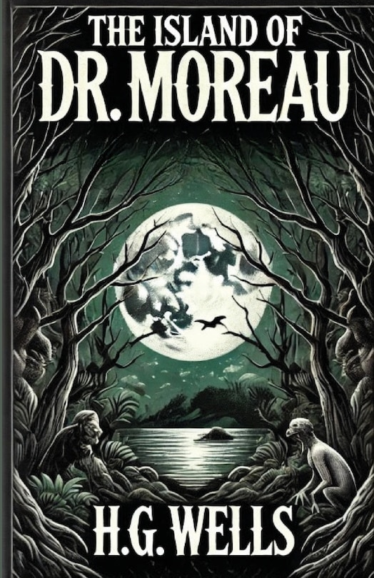Front cover_The Island Of Doctor Moreau(Illustrated)