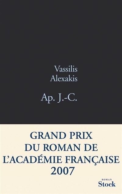 Front cover_AP. J.-C.