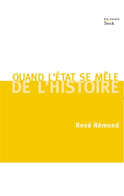 Couverture_Quand l'Etat se mêle de l'histoire