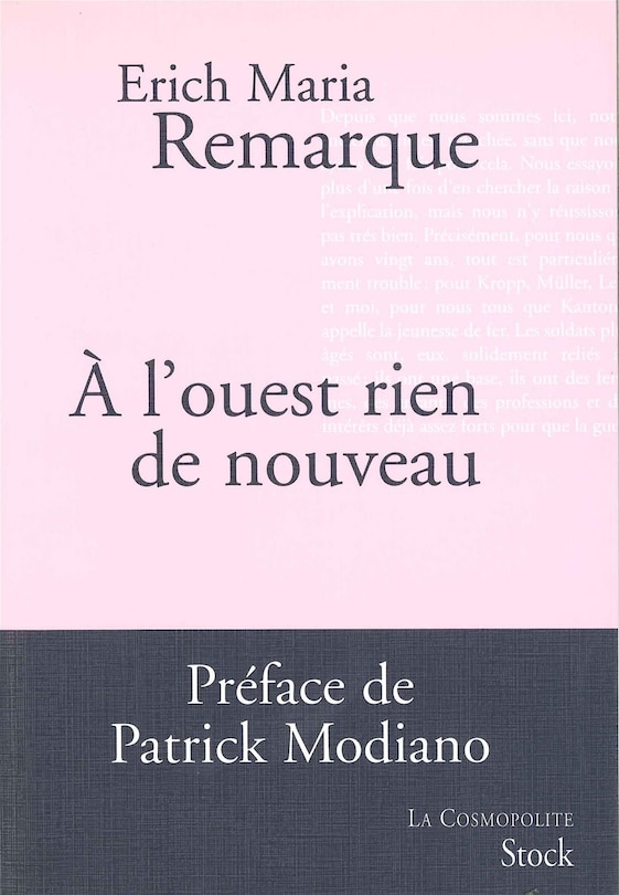 Front cover_A L'OUEST RIEN DE NOUVEAU
