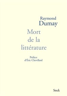 Front cover_Mort de la littérature