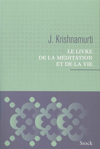 Couverture_Le livre de la méditation et de la vie