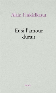 Front cover_Et si l'amour durait