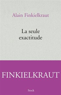 Couverture_La seule exactitude