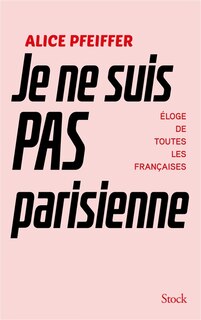 Couverture_Je ne suis pas parisienne