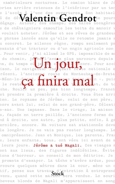 Front cover_Un jour, ça finira mal