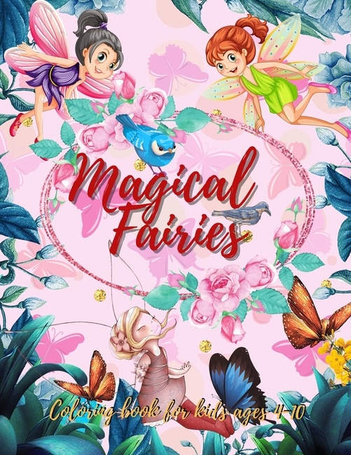 Front cover_Fairies Coloring Book