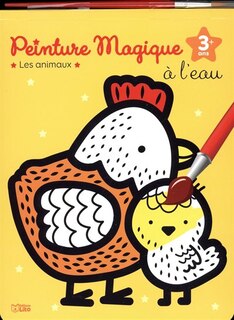 Couverture_Les animaux : peinture magique à l'eau