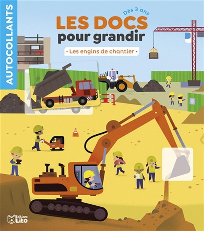 Front cover_Les engins de chantier