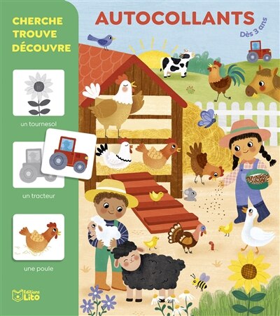 A la ferme: autocollants