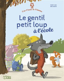 Couverture_Le gentil petit loup à l'école