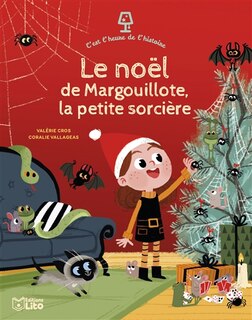 Front cover_Le Noël de Margouillote, la petite sorcière