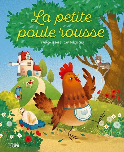 Couverture_La petite poule rousse