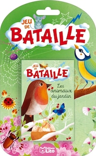 Couverture_Jeu de bataille : Les animaux du jardin