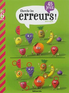 Front cover_Cherche les erreurs ! : 45 jeux