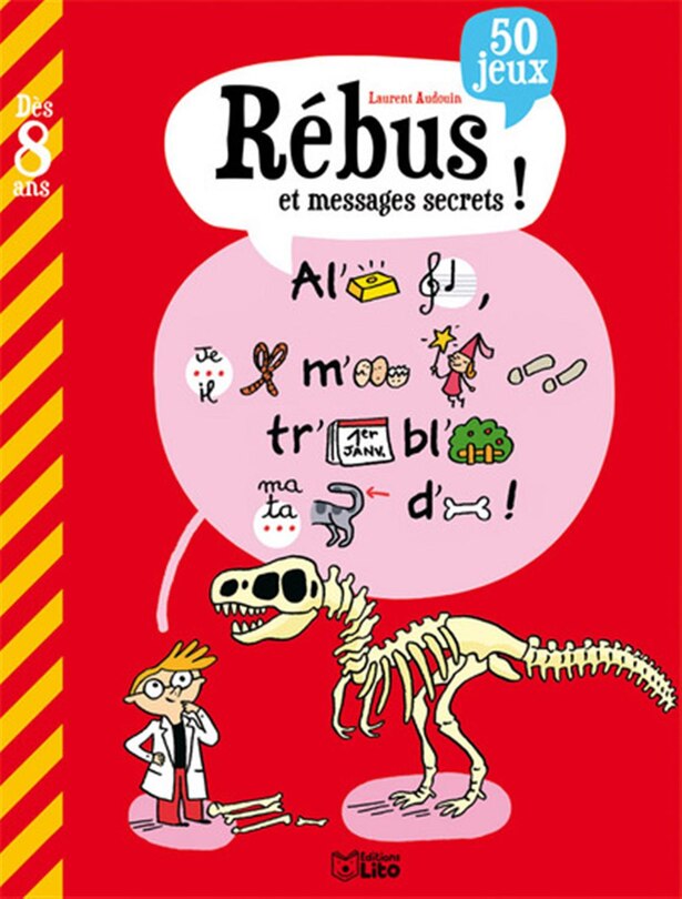 Front cover_Rébus et messages secrets ! : 50 jeux