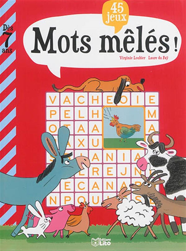 Couverture_Mots mêlés ! : 45 jeux