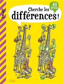 Front cover_Cherche les différences ! : 40 jeux