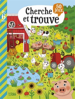 Front cover_Cherche et trouve : 50 jeux