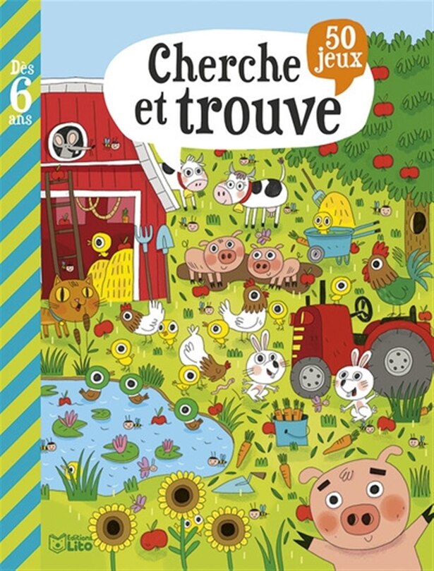 Front cover_Cherche et trouve : 50 jeux
